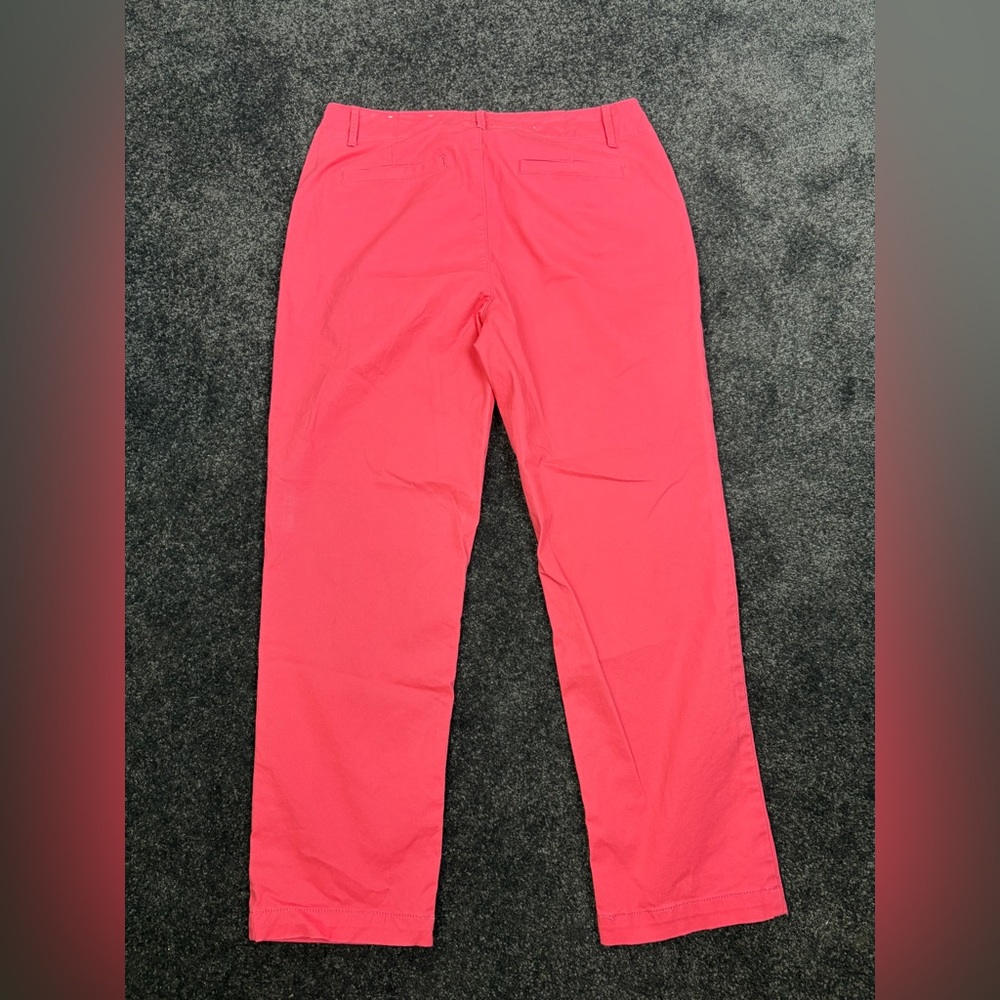 Loft - The Monroe Slim chino trousers - size 6 - pink - Picture 8 of 9
